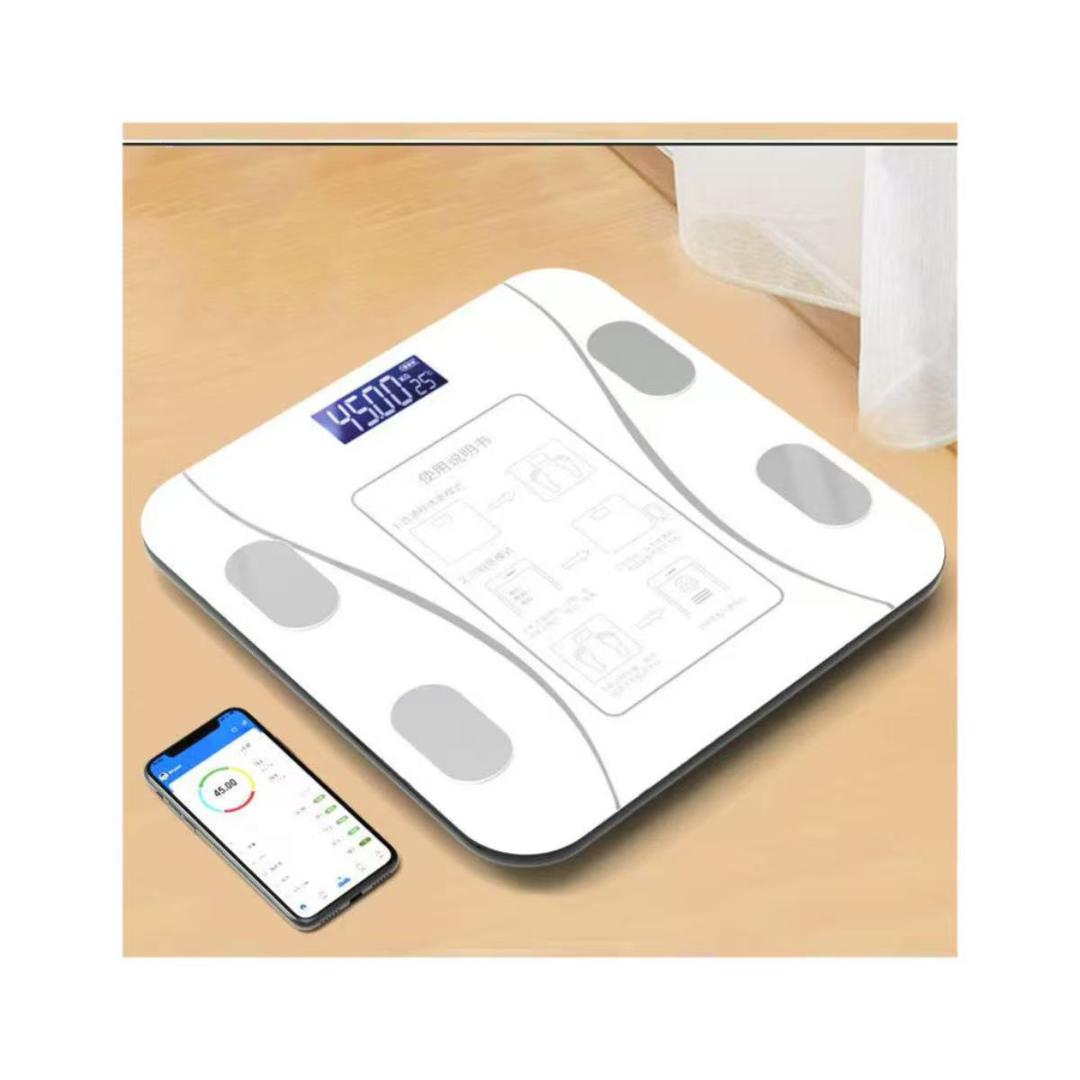 Body Fat Scale Smart - Bilancia per il Grasso Corporeo Intelligente