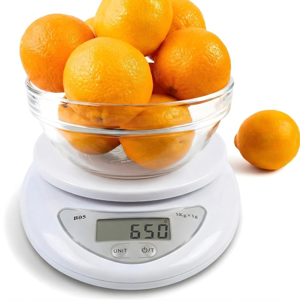Electronics And Gadgets With A - Bilancia Digitale da Cucina 5Kg Multifunzionale