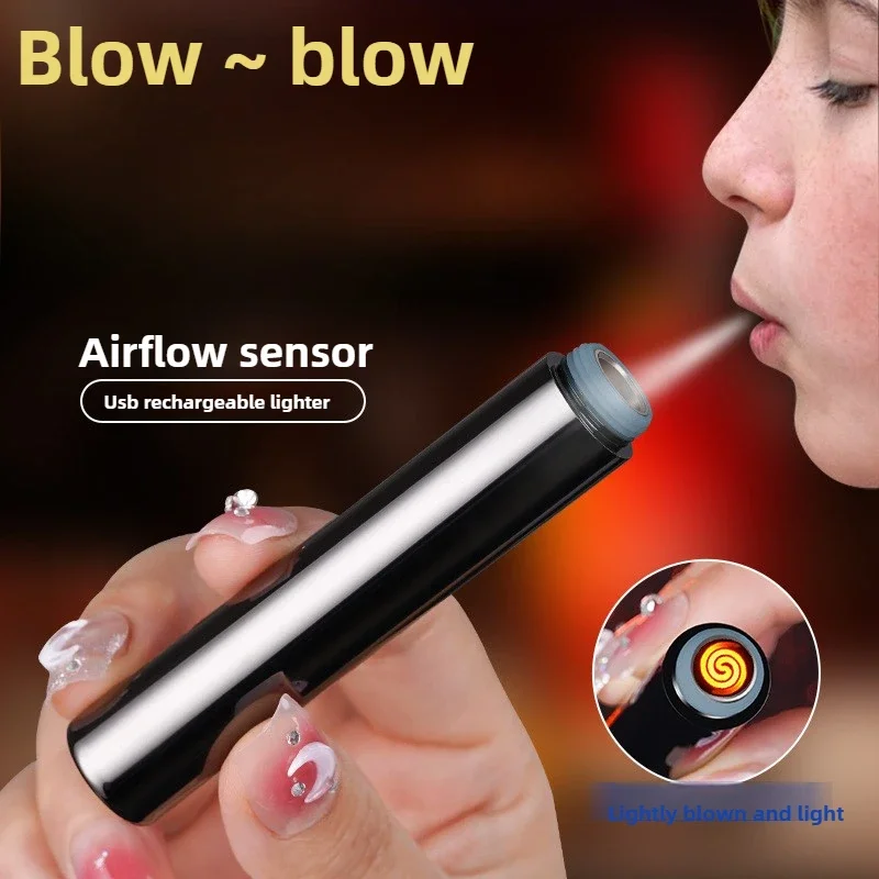 Electronics And Gadgets With A - Creativo Soffiare Antivento Senza Fiamma Accendino