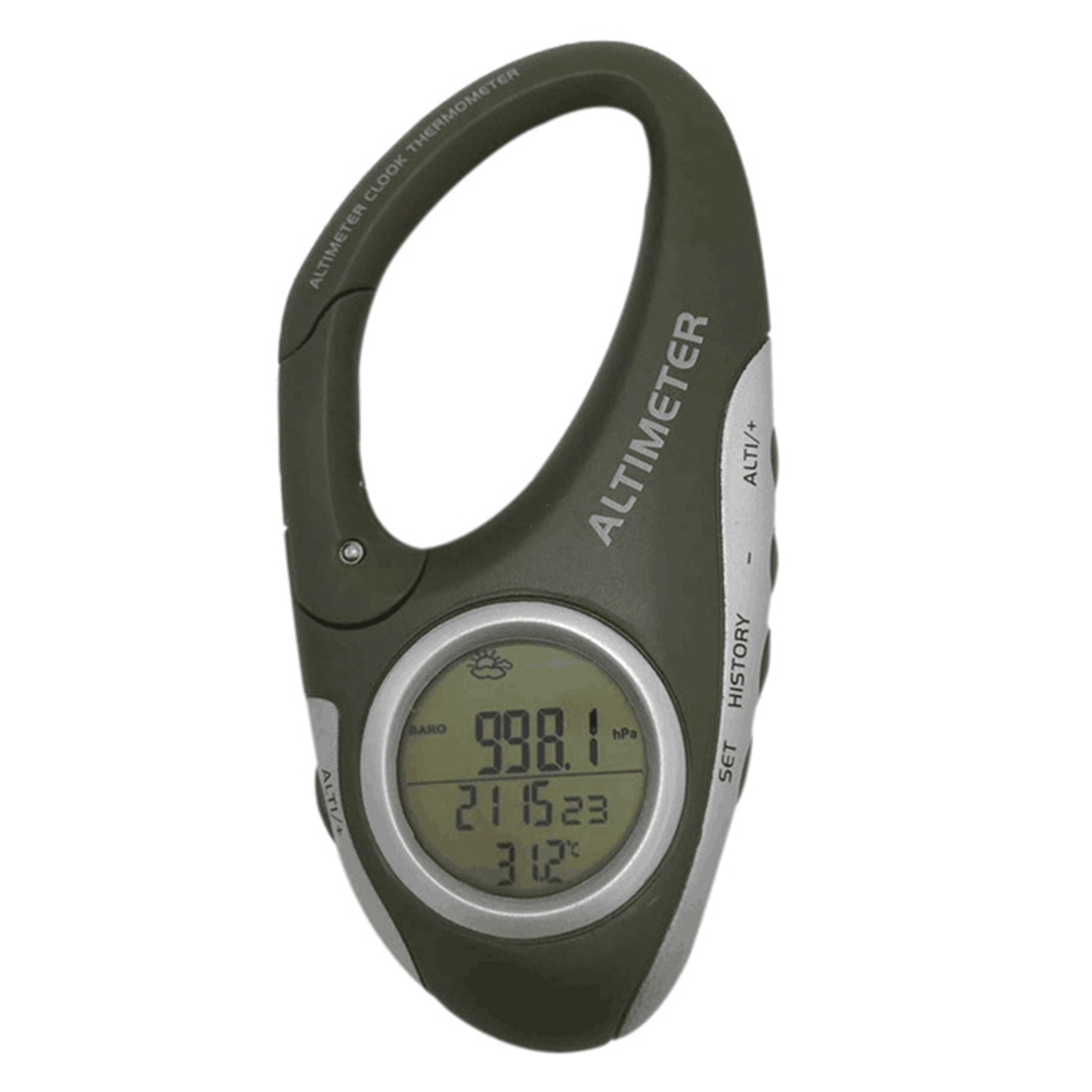 Electronics And Gadgets With A - Altimetro elettronico moschettone altimetro termometro portatile