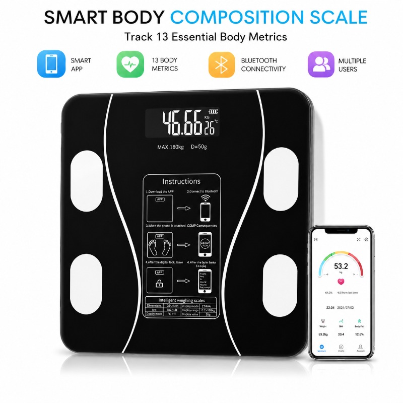 Bilancia Intelligente Bluetoot - Body Fat Scale Smart recensione e prezzo