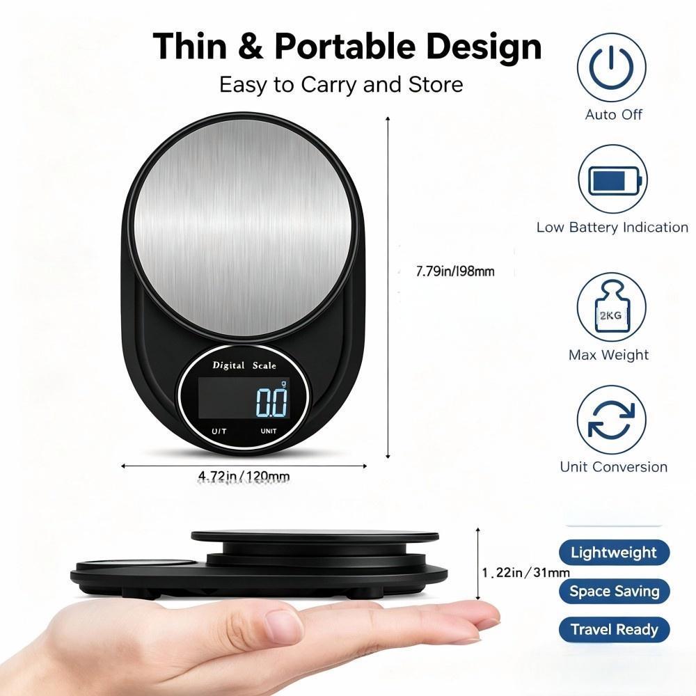 Bilancia Digitale da Cucina Po - Electronics & Gadgets Beginning With D recensione e prezzo
