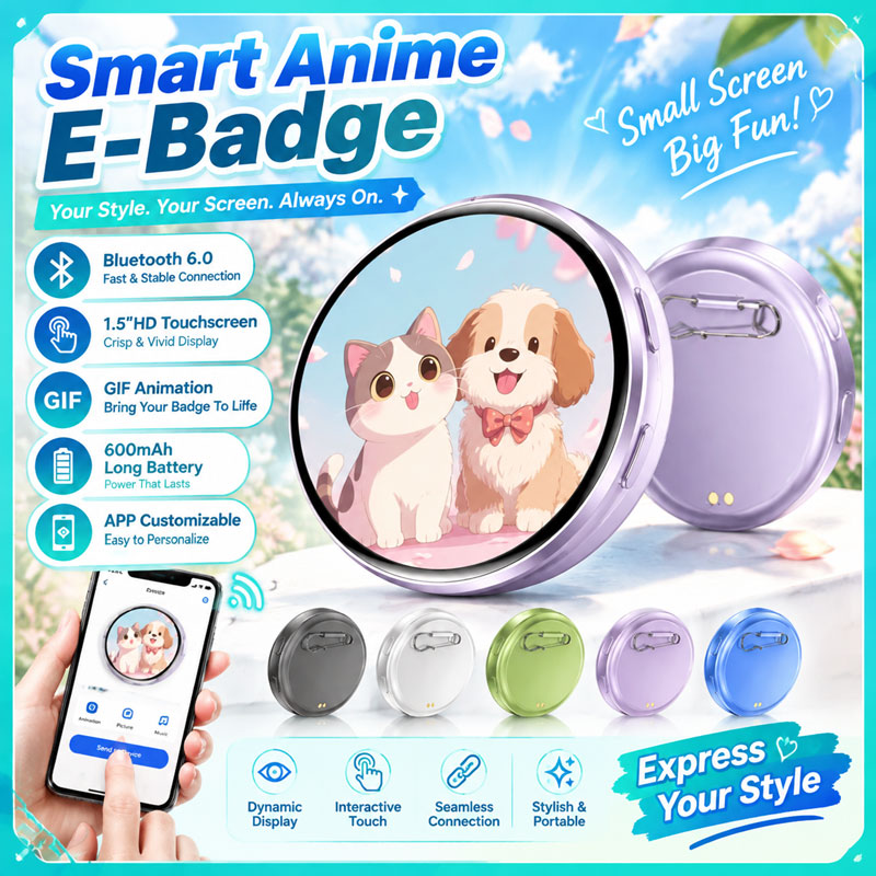 Nuovo badge digitale HD con lu - Electronics Gadgets Pictures recensione e prezzo